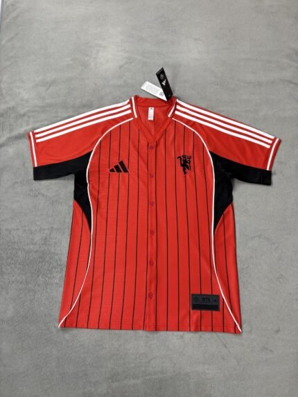 25/26 Manchester United Baseball Jersey
