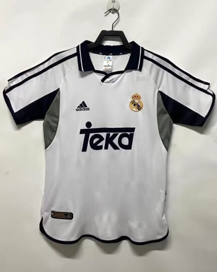 2000/01 Real Madrid home retro jersey