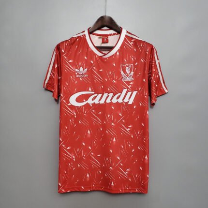 1989/91 Liverpool Home Retro Shirt