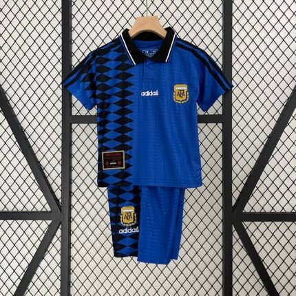 1994 Retro Argentina National Team Away Jersey Kids Size